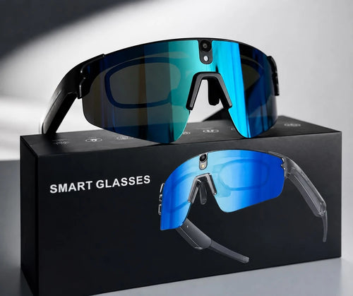 Gafas Inteligentes para ciclismo con Cámara y Bluetooth  SMART GLASSES IA