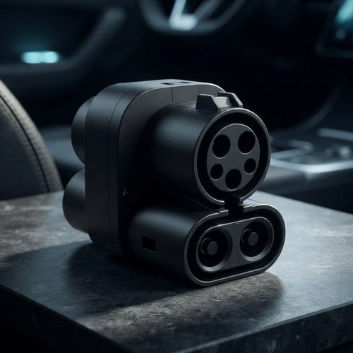 Adaptador de Vehículo eléctrico ccs1 a ccs2.